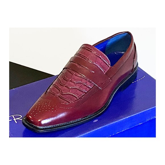 Roberto Chillini 6572 Mens Burgundy 